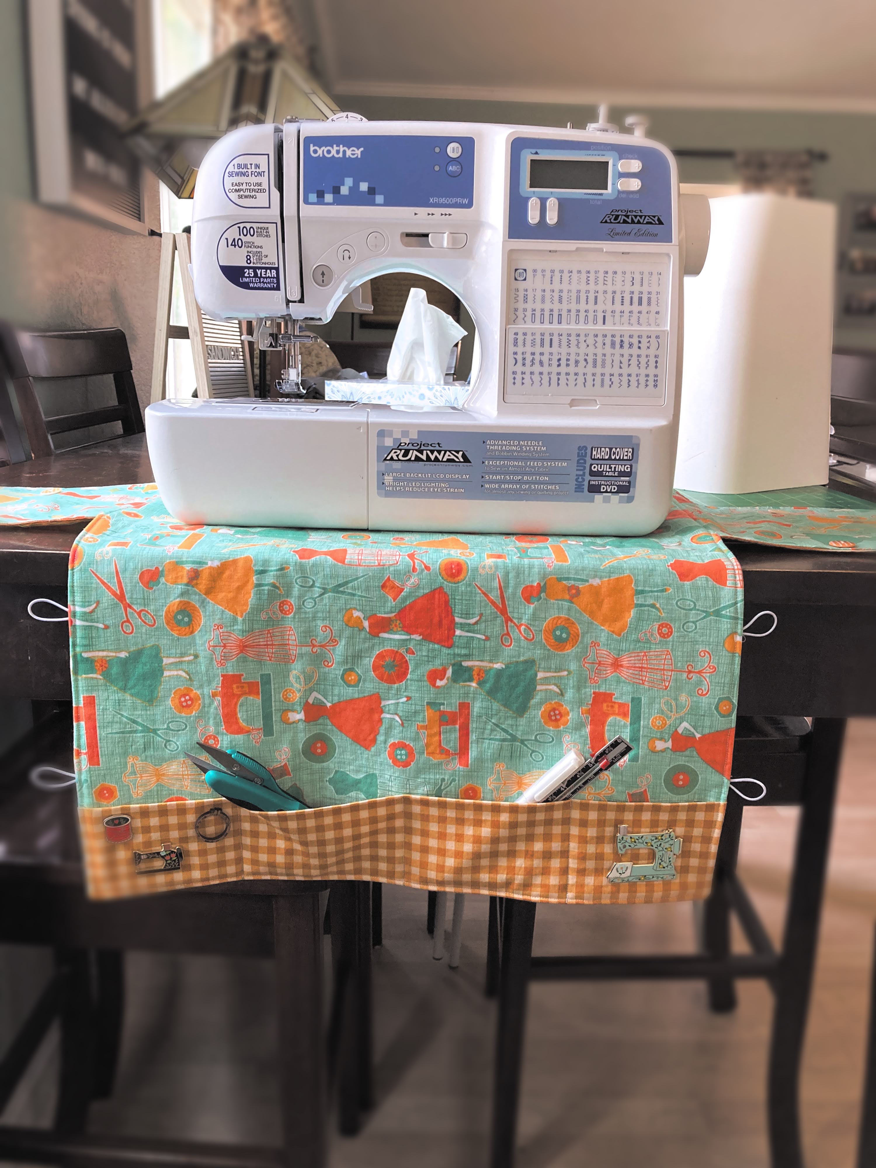 DIY Sewing Machine Cover (And Why It's Probably Not a Good Idea to Watch TV  While Sewing) – Sew What, Gilly?